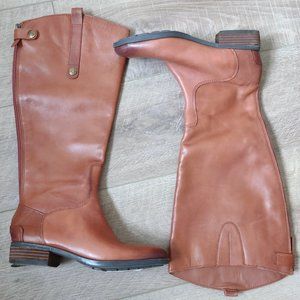 NWT Sam Edelman Penny 2 Wide Calf Boots in Whiskey Size 6.5